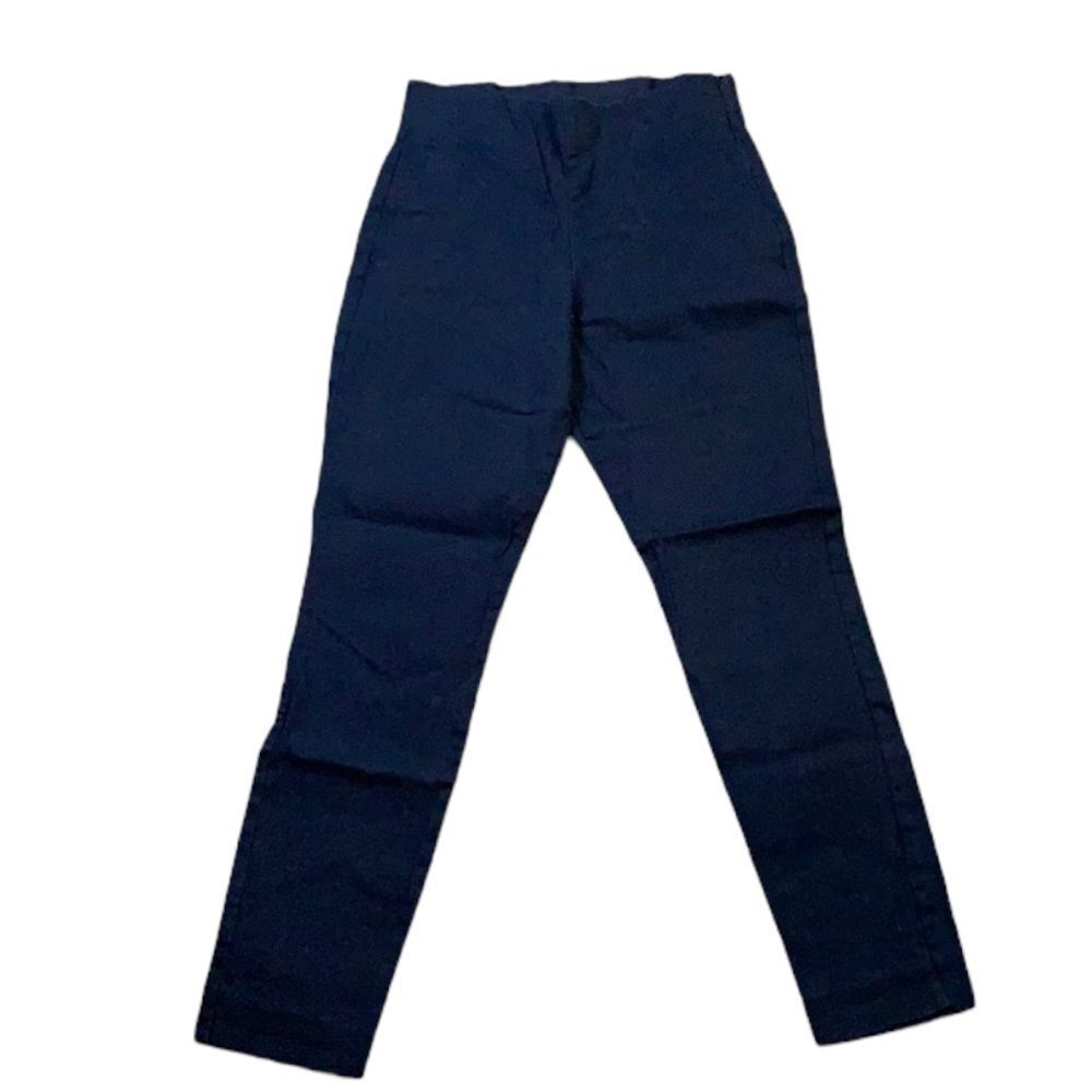 OLD Navy denim elastic waist with side zipper and button closure size 2